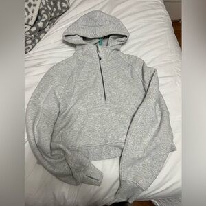 LULULEMON scuba oversized half zipped hoodie